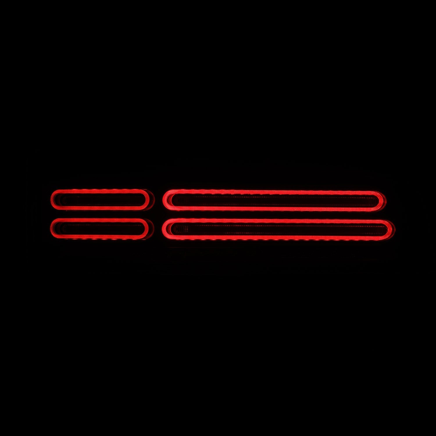 23-26 Nissan Z Quad-Loop Style NOVA-Series Prismatic LED Tail Lights Black