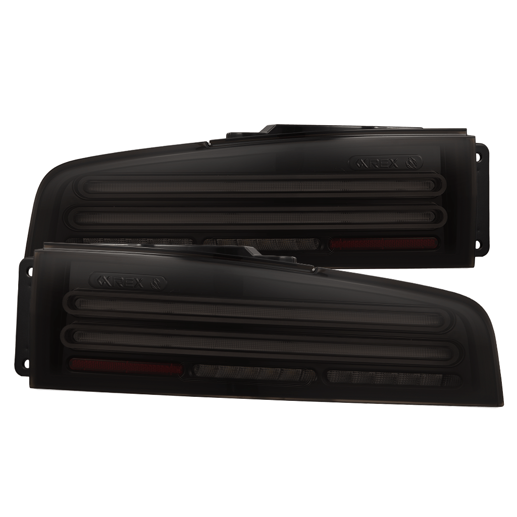 23-26 Nissan Z Twin-Loop Style NOVA-Series Prismatic LED Tail Lights Alpha-Black
