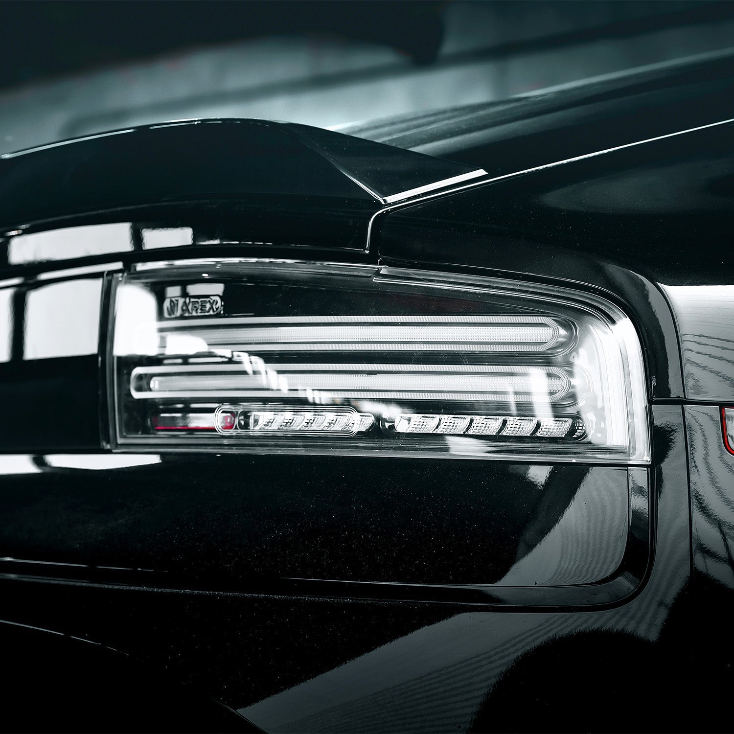 23-26 Nissan Z Twin-Loop Style NOVA-Series Prismatic LED Tail Lights Alpha-Black