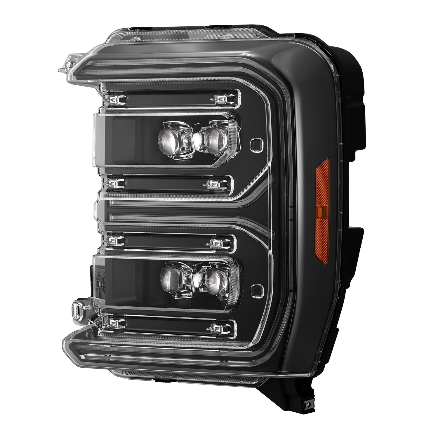 23-26 Ford Super Duty NOVA-Series LED Projector Headlights Black