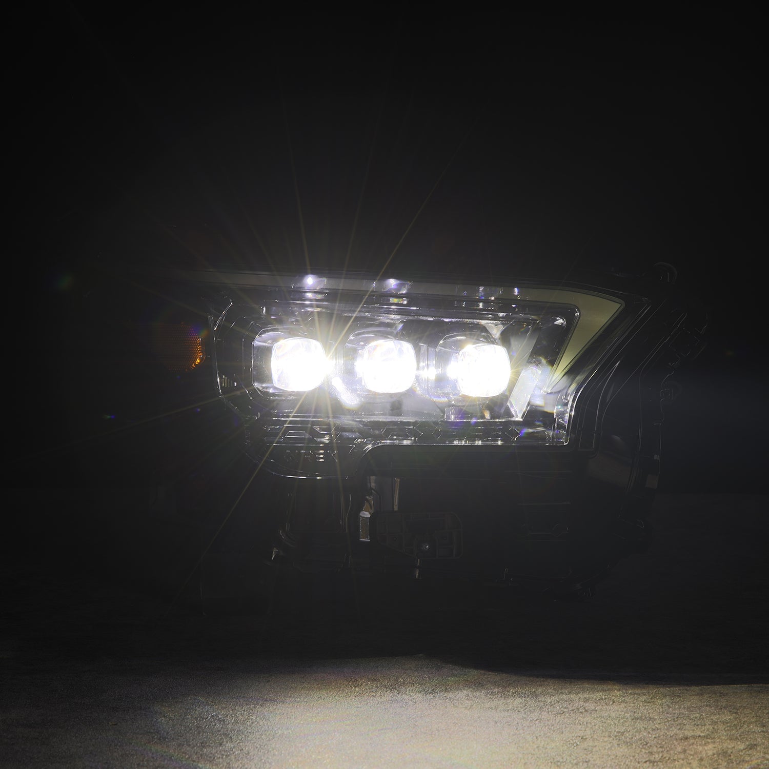 24-26 Toyota Tacoma / 25-26 4Runner OG-Style NOVA-Series LED Projector Headlights Alpha-Black