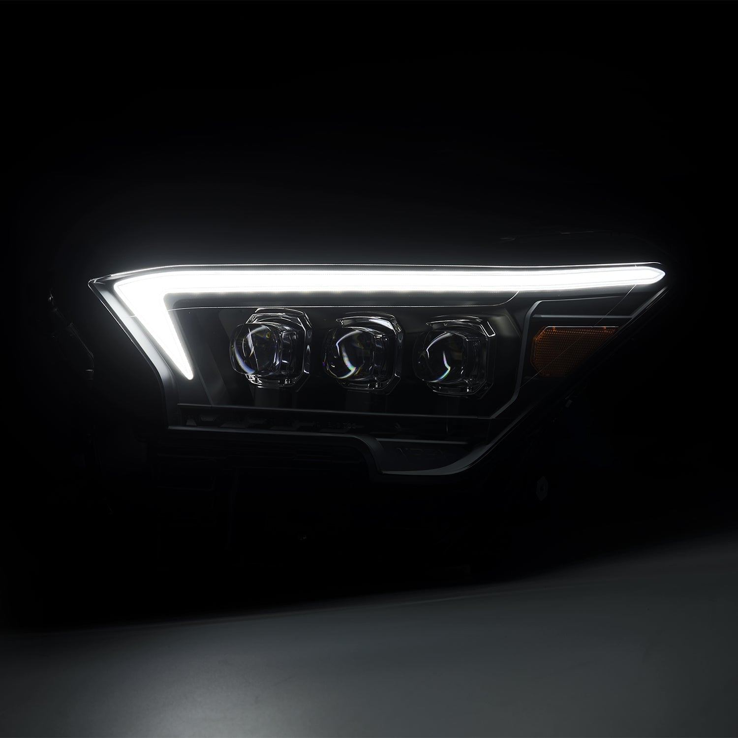 24-26 Toyota Tacoma /25-up 4Runner OG-Style NOVA-Series LED Projector Headlights Black