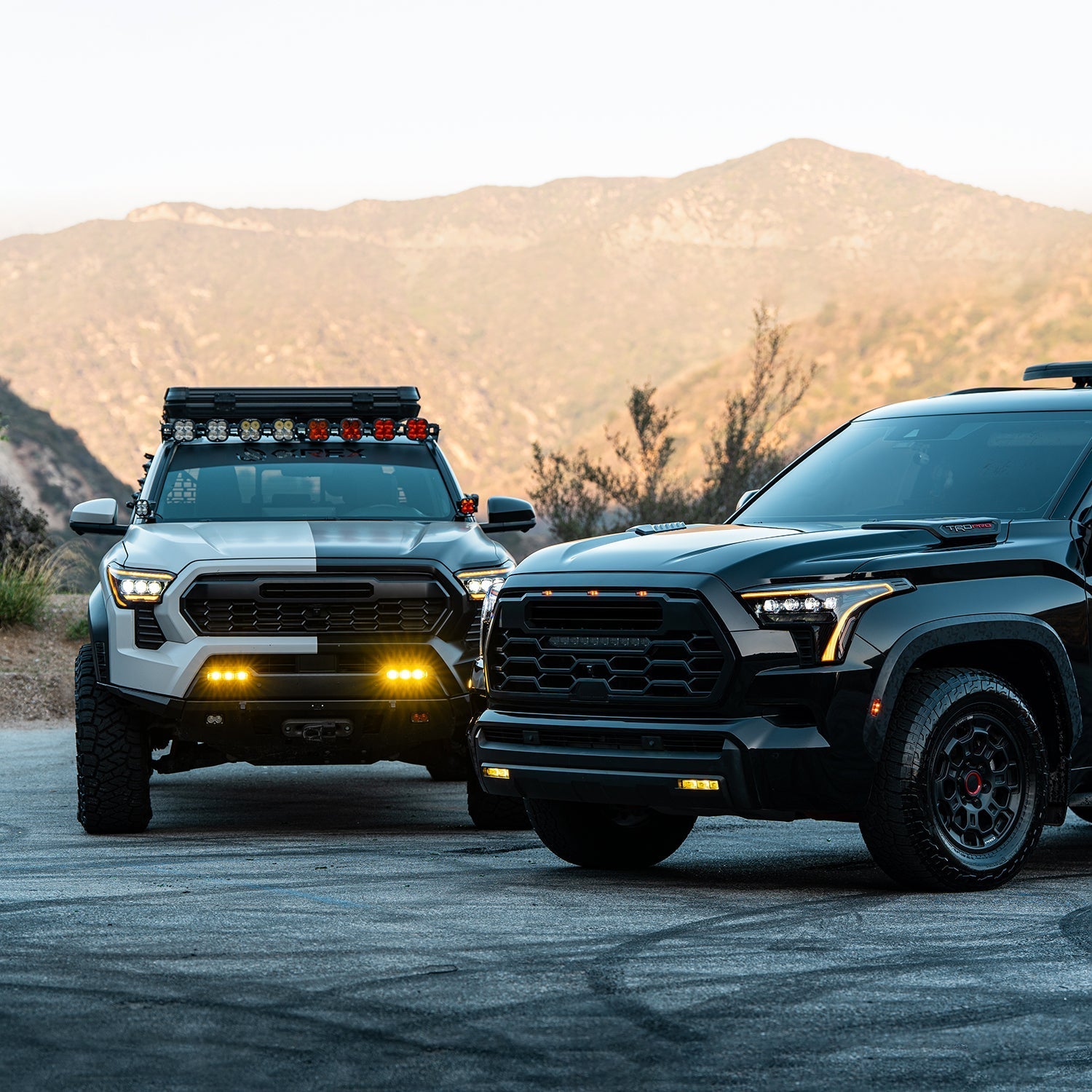 24-26 Toyota Tacoma / 22-26 Tundra/Sequoia / 25-26 4Runner DoubleTap Dual Color LED Projector Fog Lights