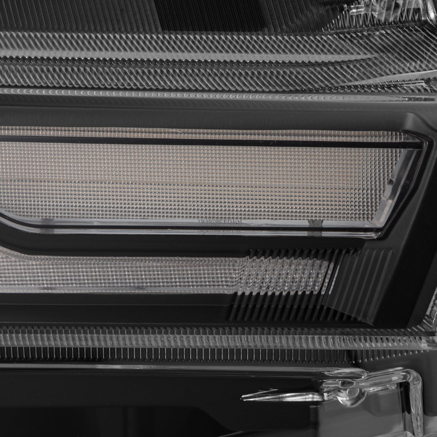 24-26 Ford Ranger / Ranger Raptor LUXX-Series LED Projector Headlights Black