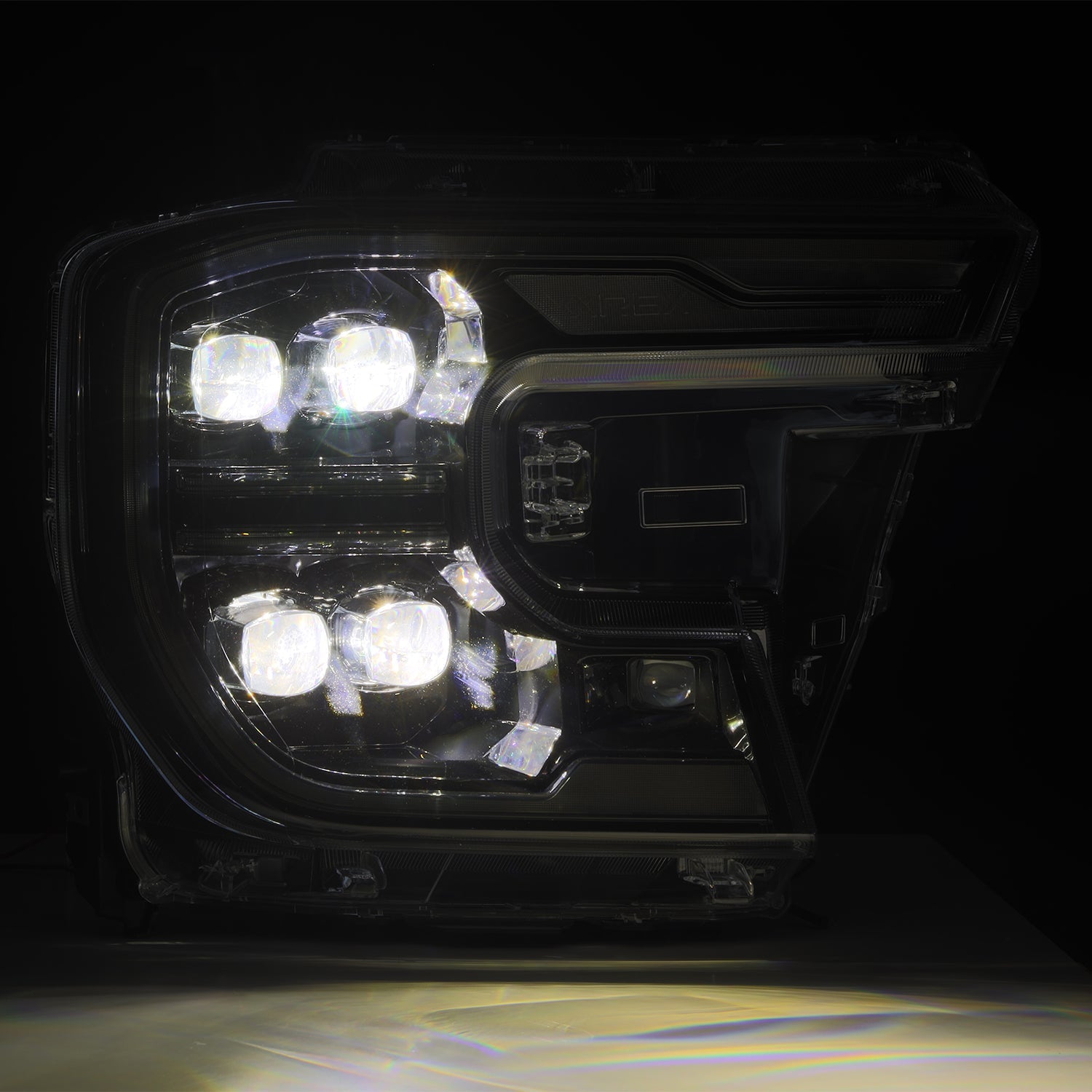 24-26 Ford Ranger / Ranger Raptor NOVA-Series LED Projector Headlights Alpha-Black