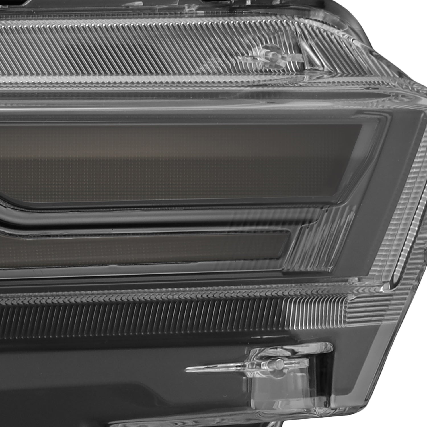 24-26 Ford Ranger / Ranger Raptor NOVA-Series LED Projector Headlights Alpha-Black