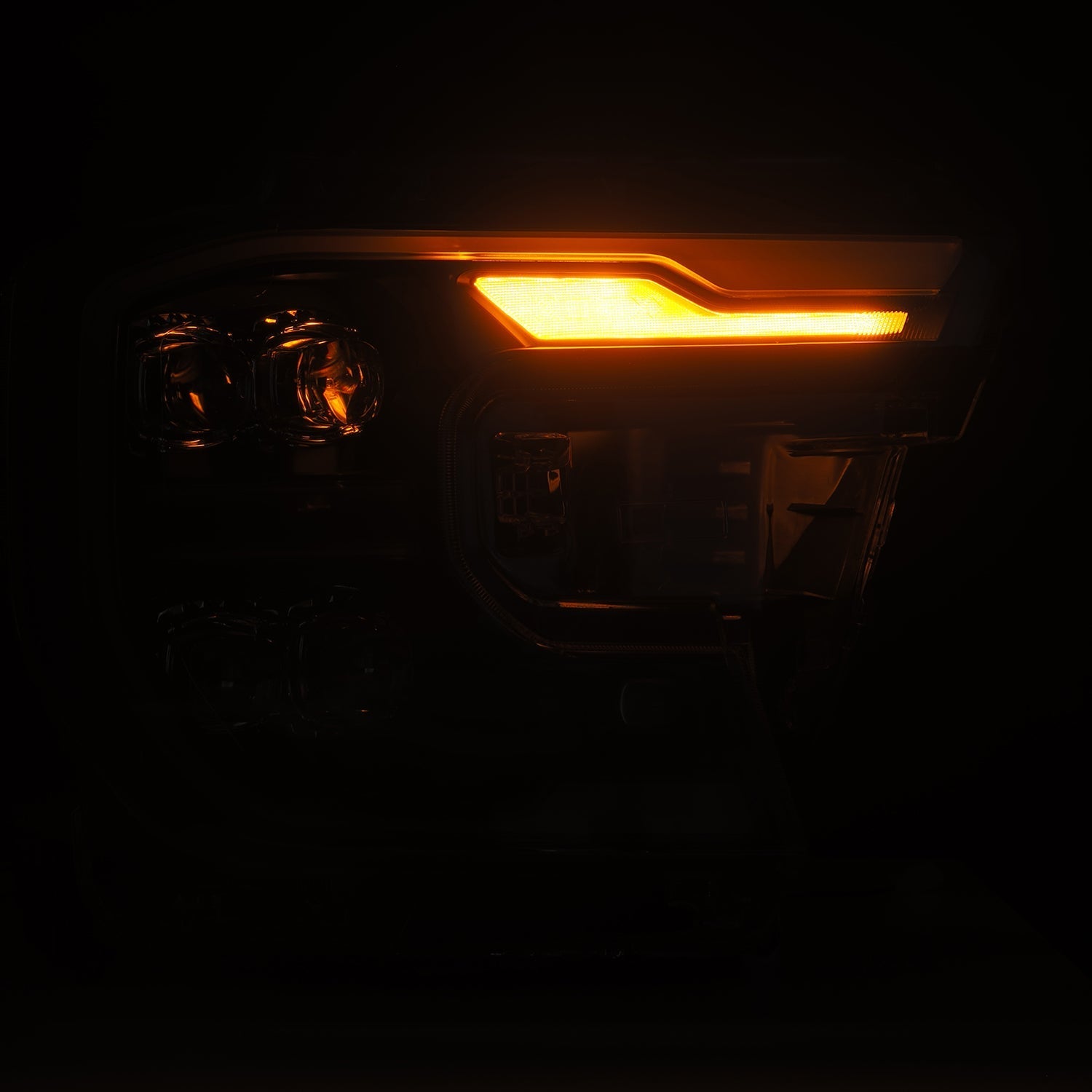 24-26 Ford Ranger / Ranger Raptor NOVA-Series LED Projector Headlights Black