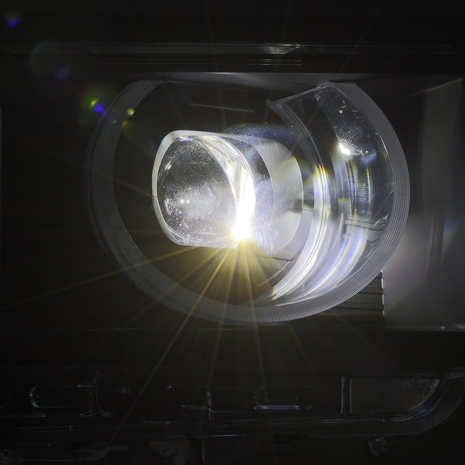 24-26 Toyota Land Cruiser Heritage-Edition LED Projector Headlights Black