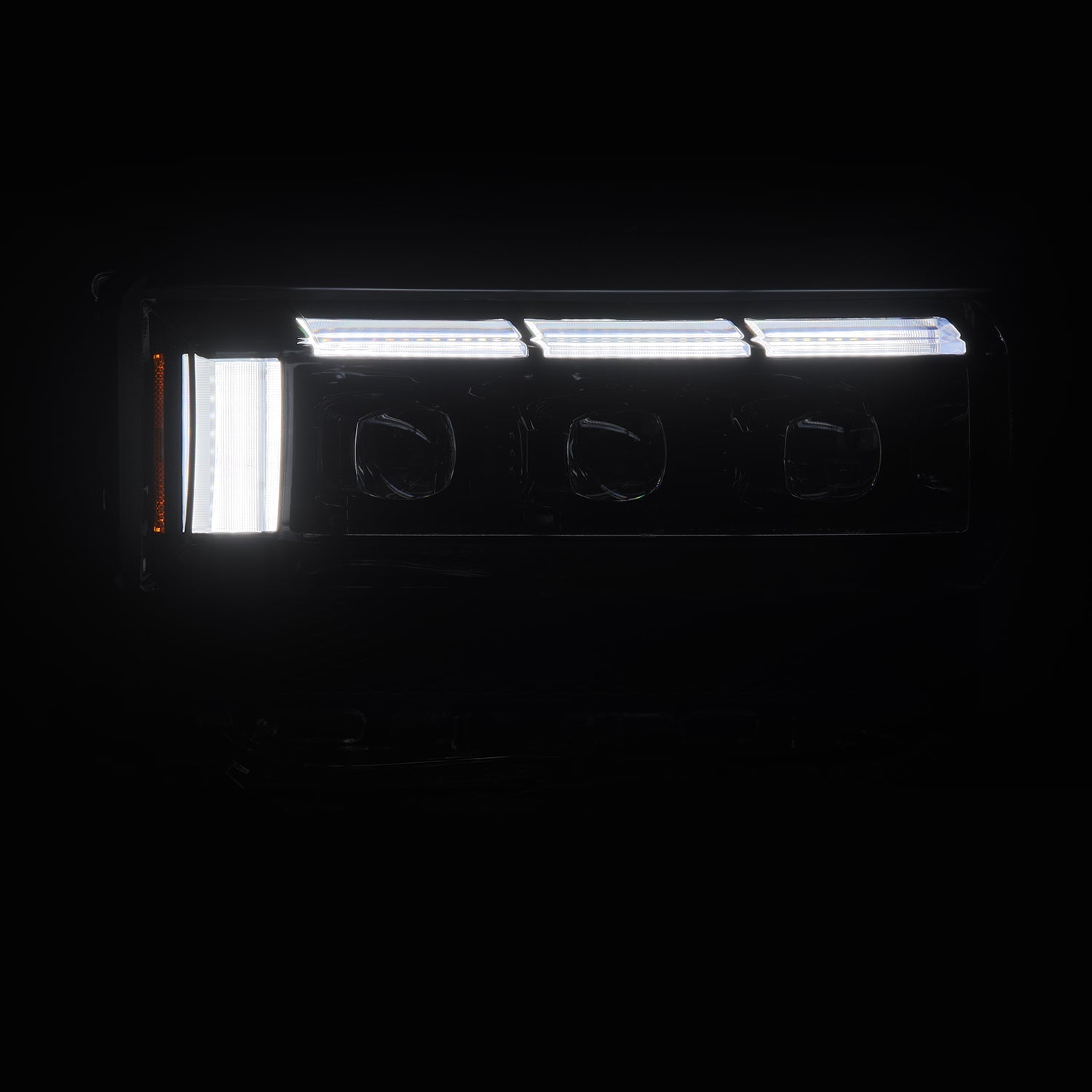 24-26 Toyota Land Cruiser NOVA-Series LED Projector Headlights Alpha-Black