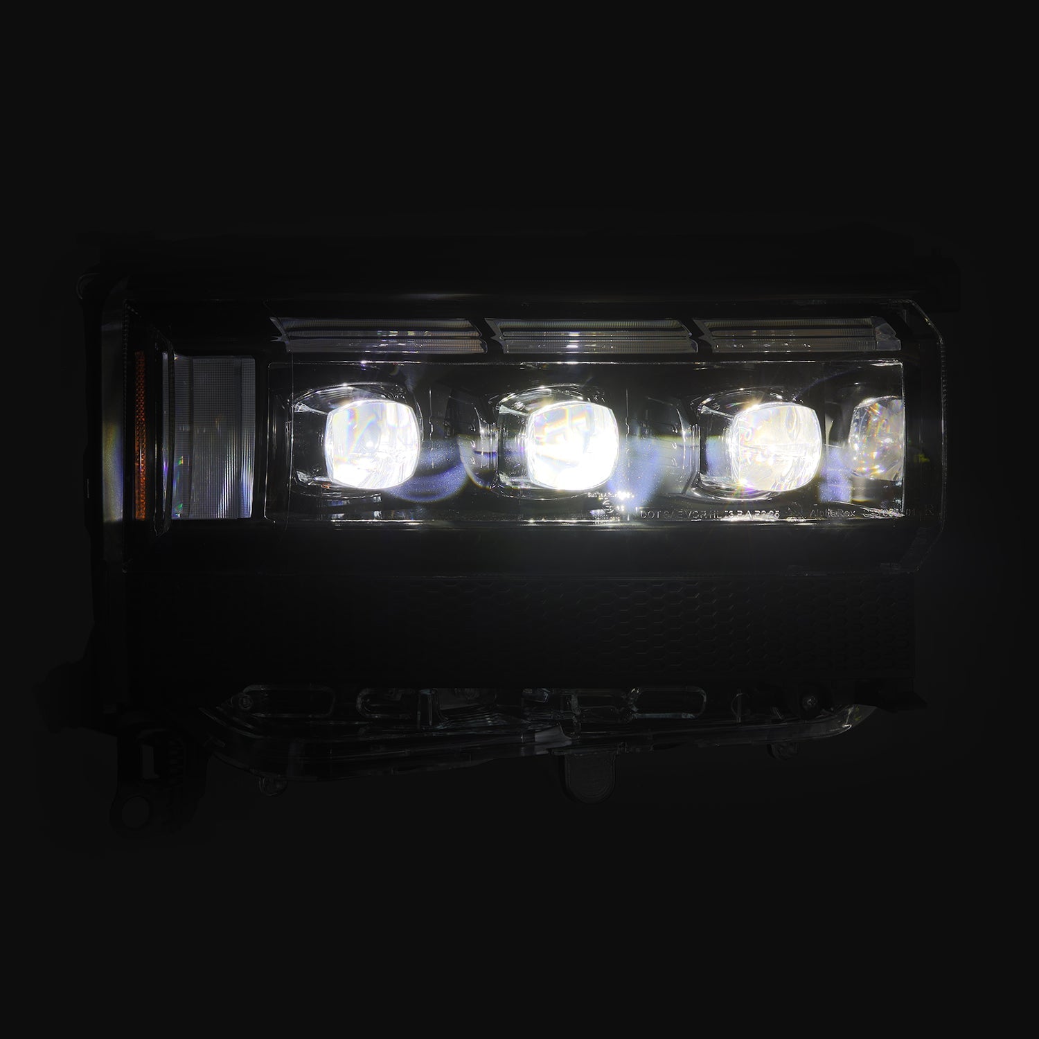 24-26 Toyota Land Cruiser NOVA-Series LED Projector Headlights Black