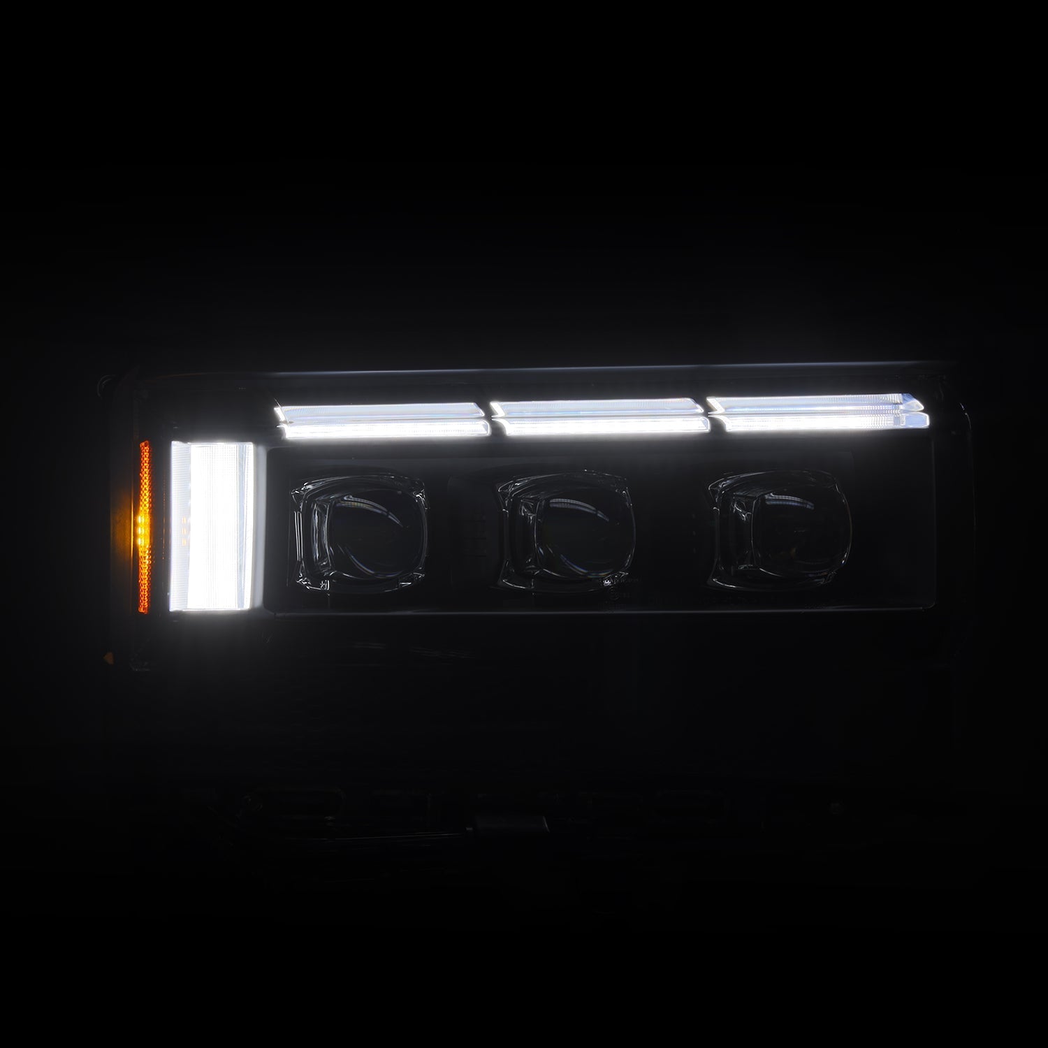 24-26 Toyota Land Cruiser NOVA-Series LED Projector Headlights Black