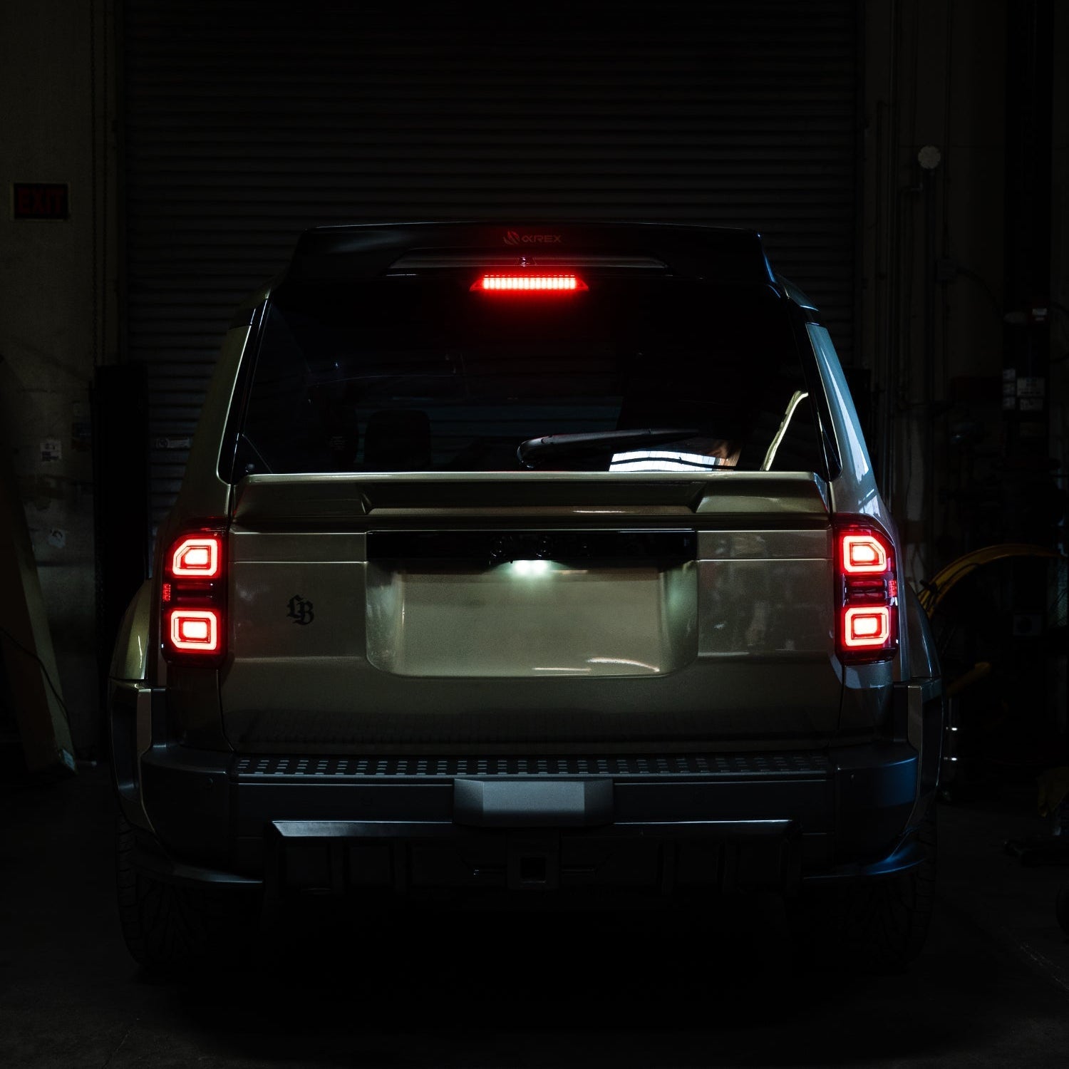 24-26 Toyota Land Cruiser NOVA-Series Prismatic LED Third Brake Light Black