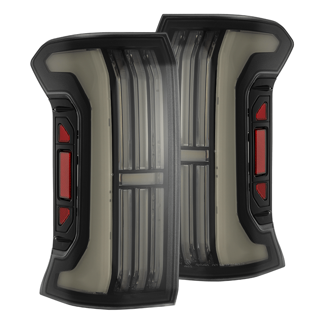 24-26 Toyota Tacoma NOVA-Series Prismatic LED Tail Lights Alpha-Black