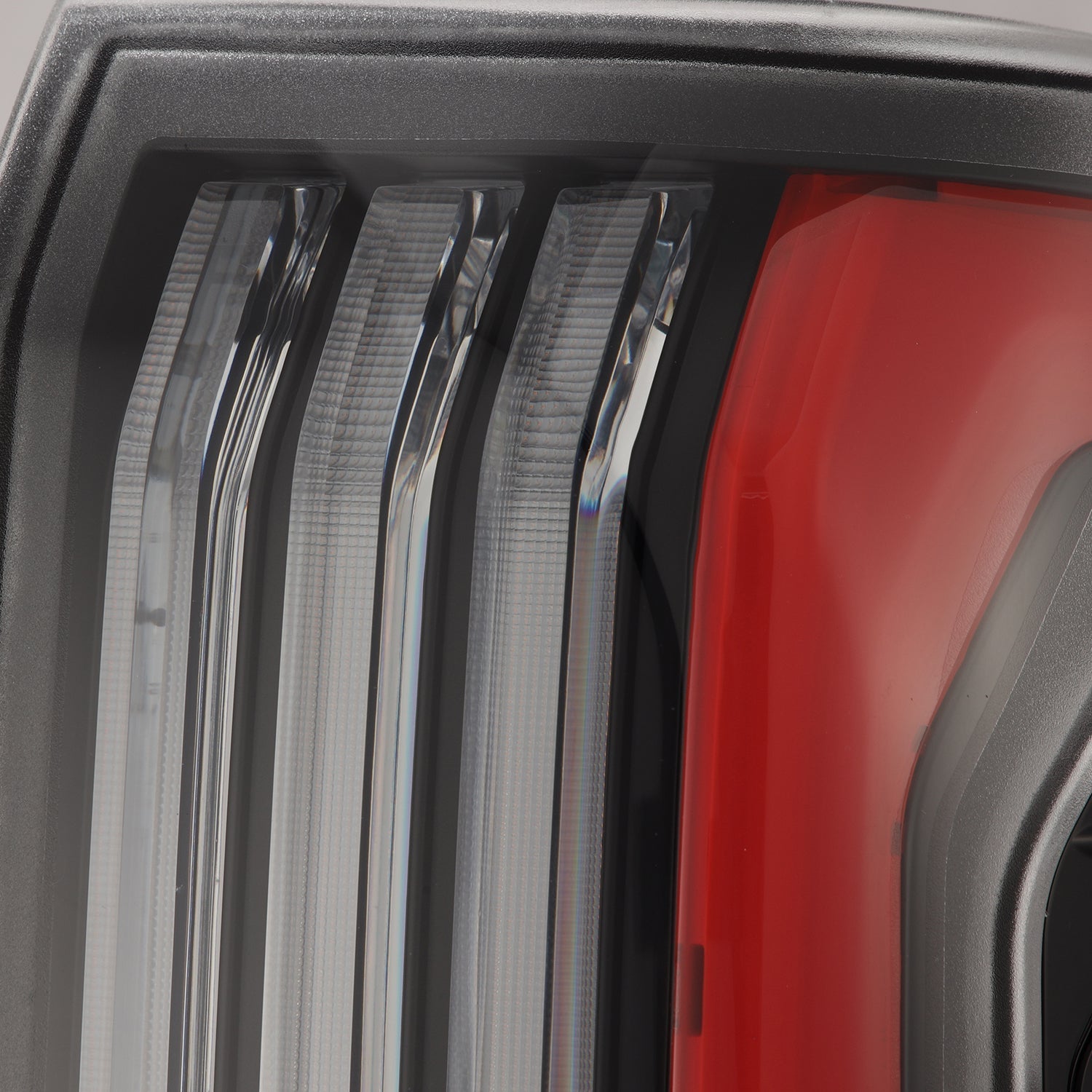 24-26 Toyota Tacoma NOVA-Series Prismatic LED Tail Lights Black-Red
