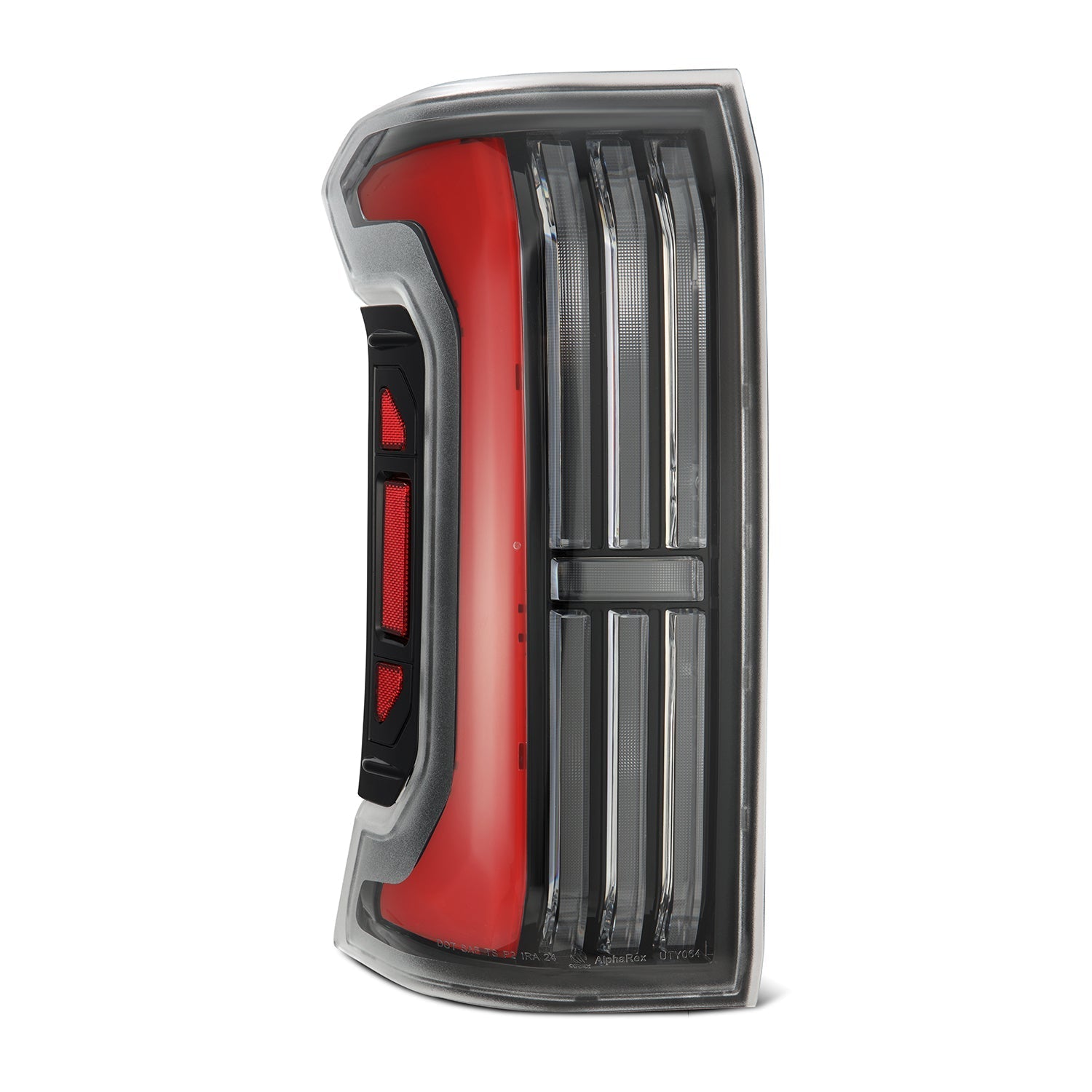 24-26 Toyota Tacoma NOVA-Series Prismatic LED Tail Lights Black-Red