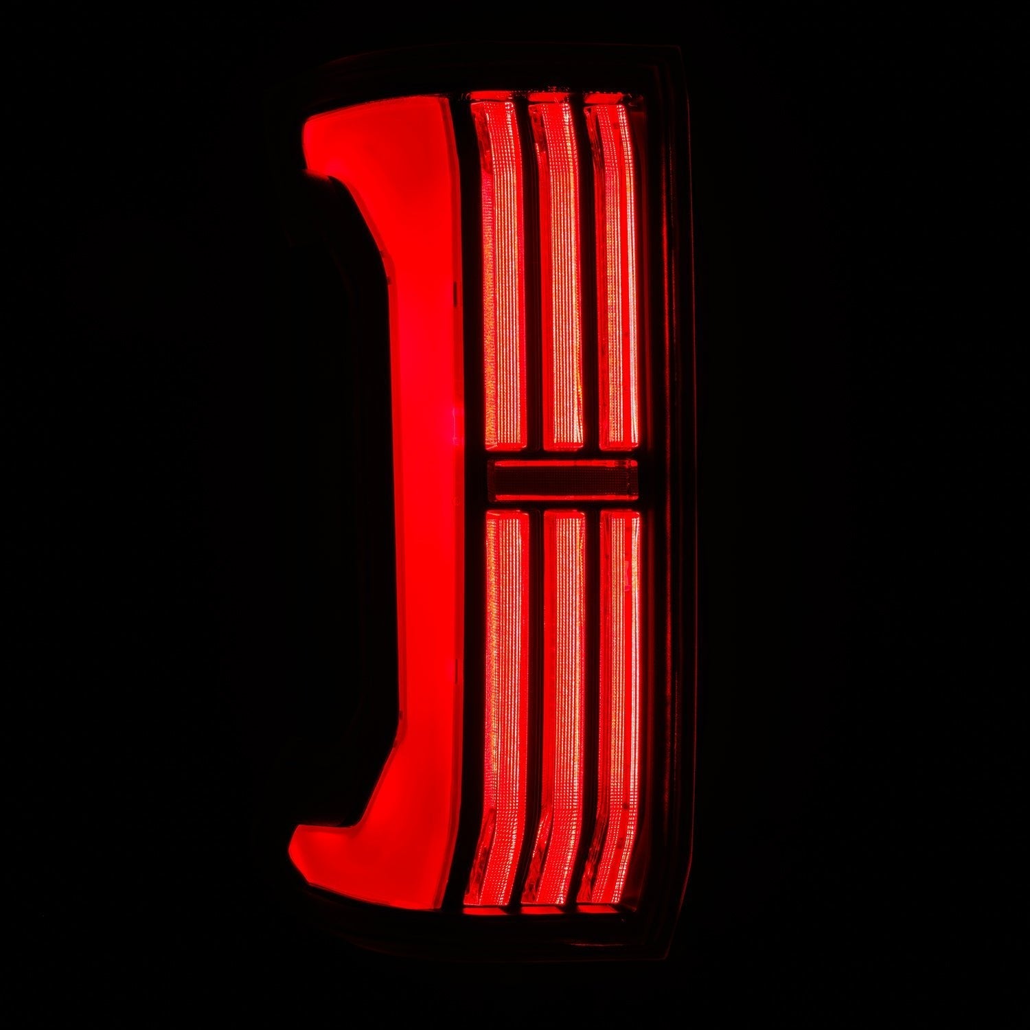 24-26 Toyota Tacoma NOVA-Series Prismatic LED Tail Lights Black-Red
