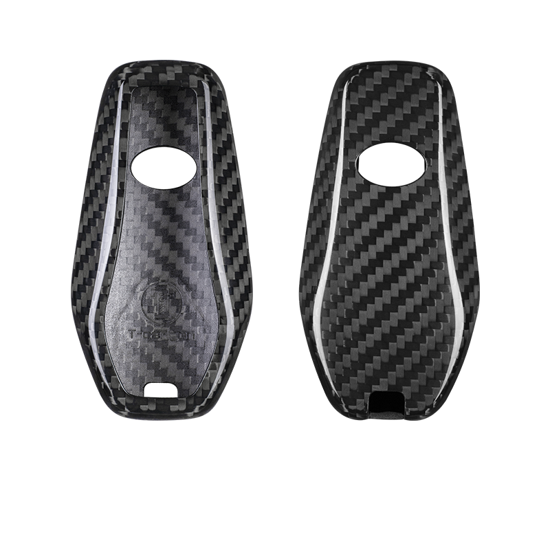 BYD Carbon Fiber Key Cover – Atto 3 / Dolphin / Han