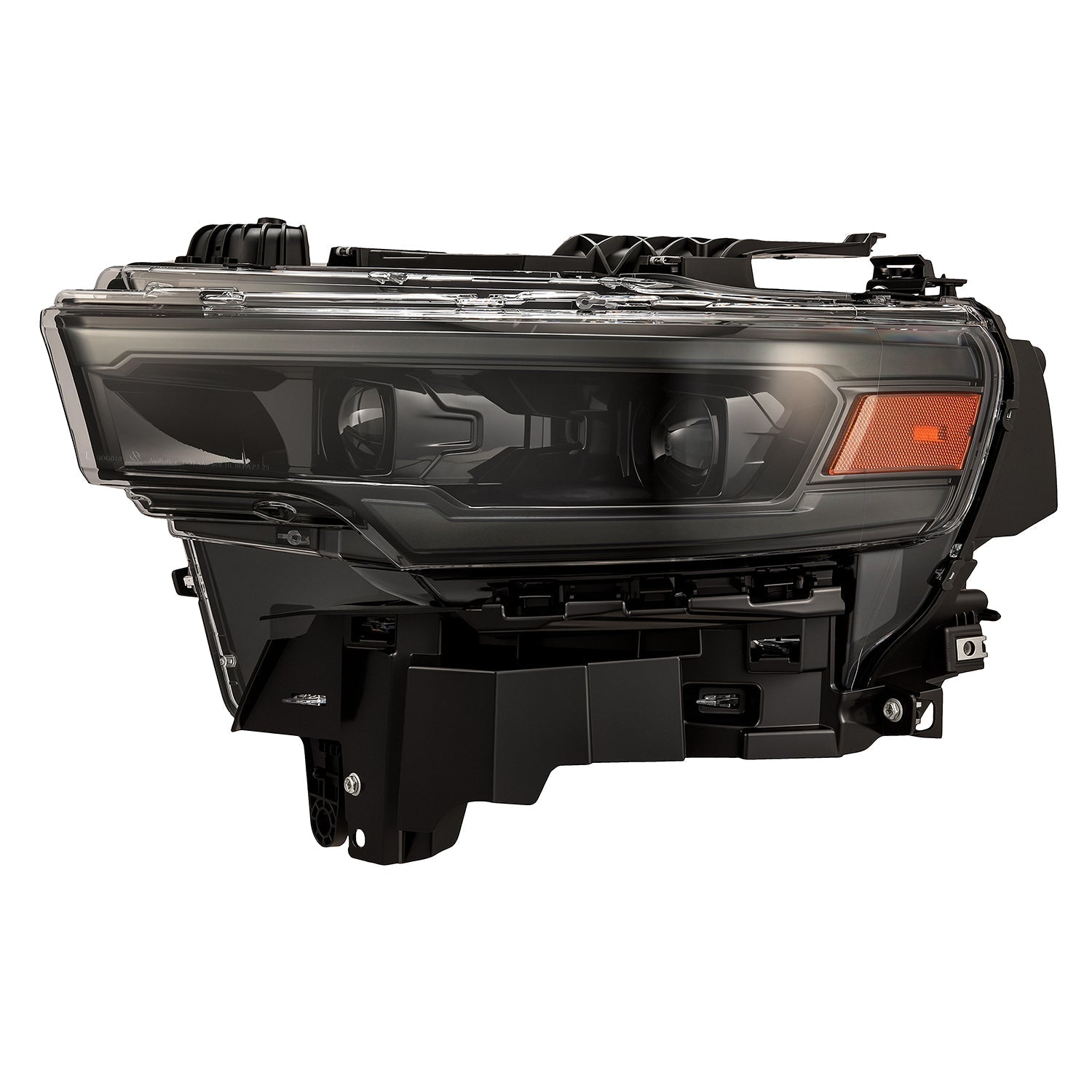 25-26 Ram 1500 LUXX-Series LED Projector Headlights Alpha-Black