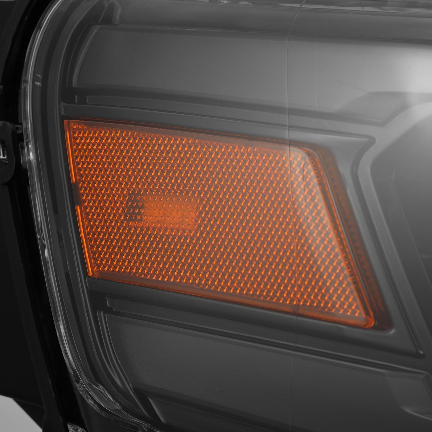 25-26 Ram 1500 LUXX-Series LED Projector Headlights Alpha-Black