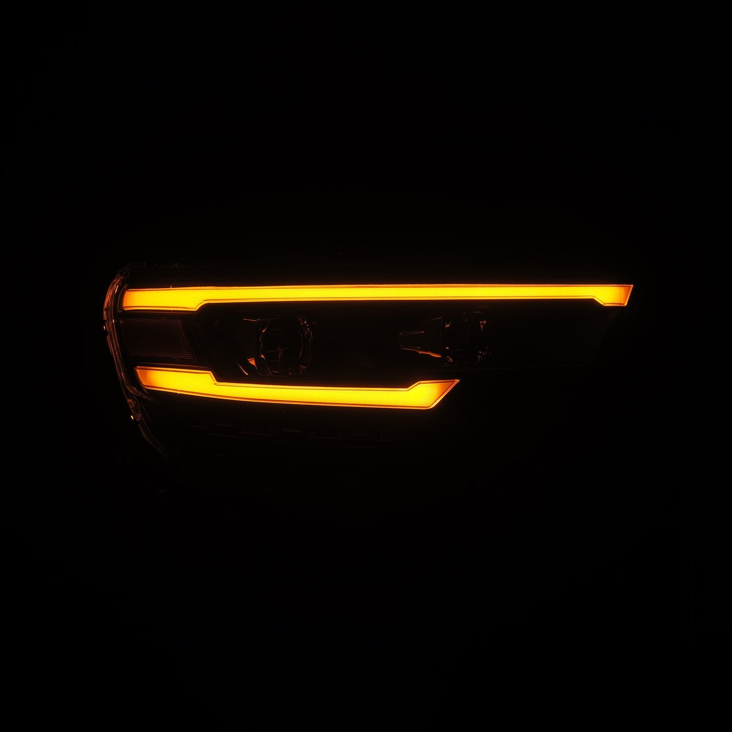 25-26 Ram 1500 LUXX-Series LED Projector Headlights Black