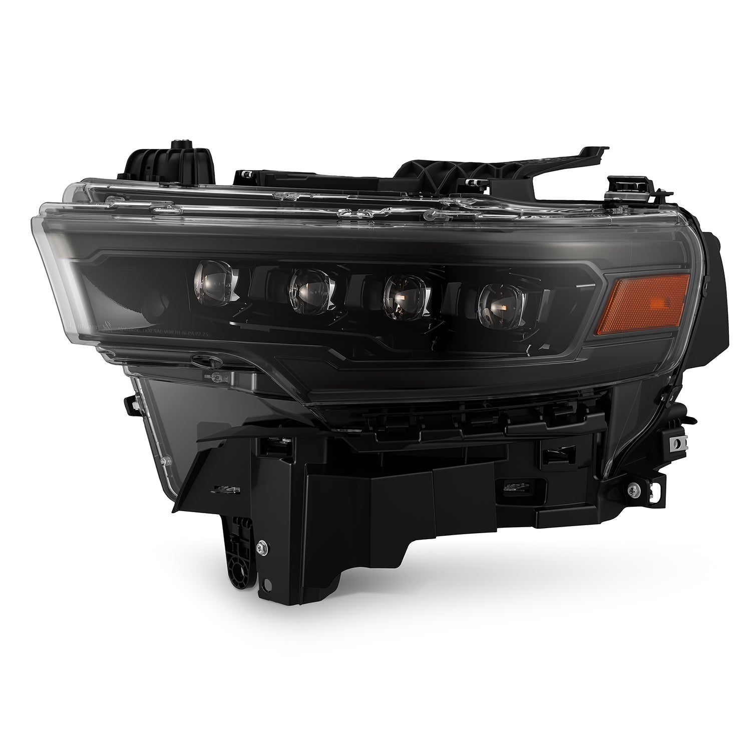 25-26 Ram 1500 NOVA-Series LED Projector Headlights Alpha-Black