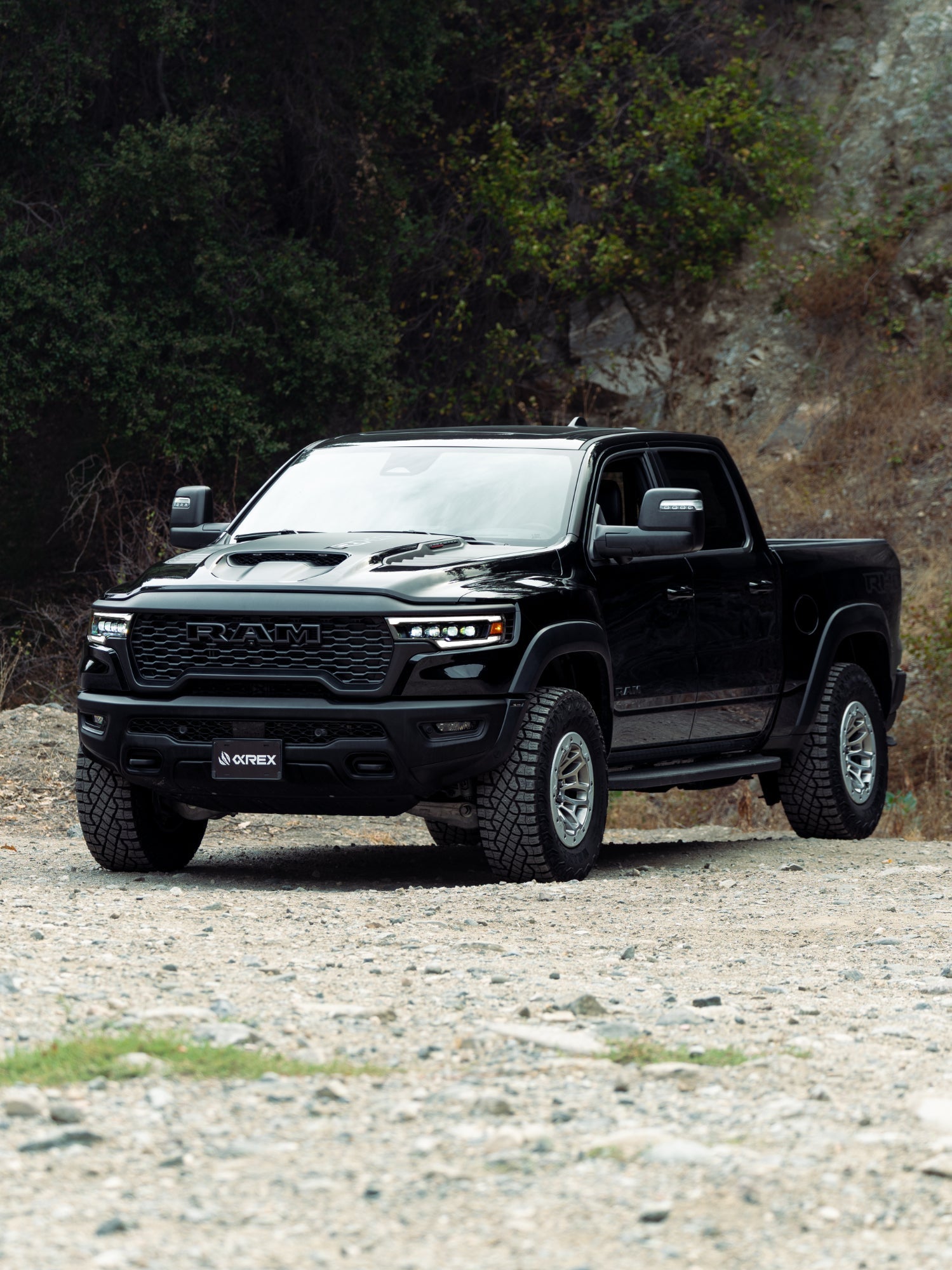 25-26 Ram 1500 NOVA-Series LED Projector Headlights Black