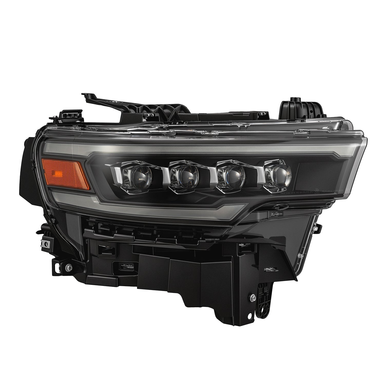 25-26 Ram 1500 NOVA-Series LED Projector Headlights Black