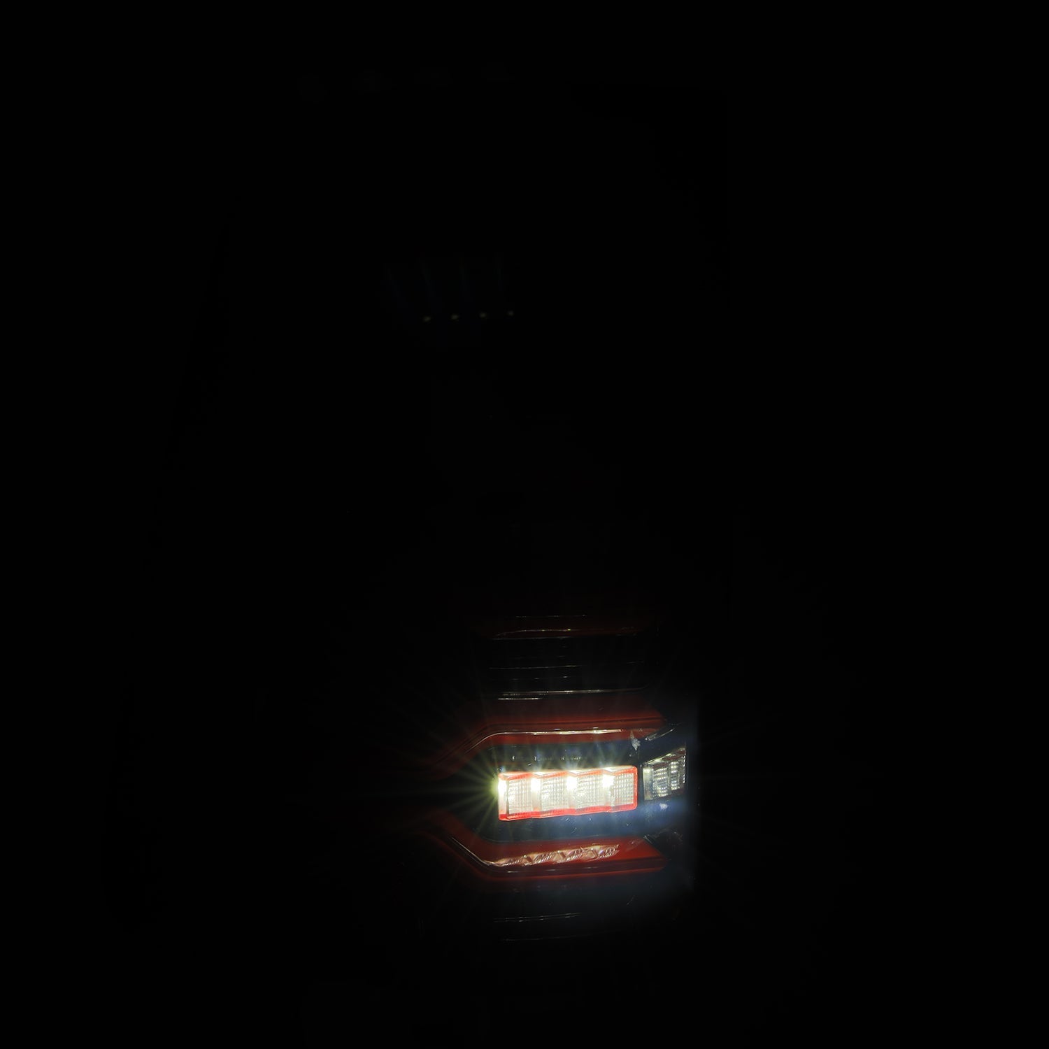 25-26 Ram 1500 LUXX-Series LED Tail Lights Black-Red