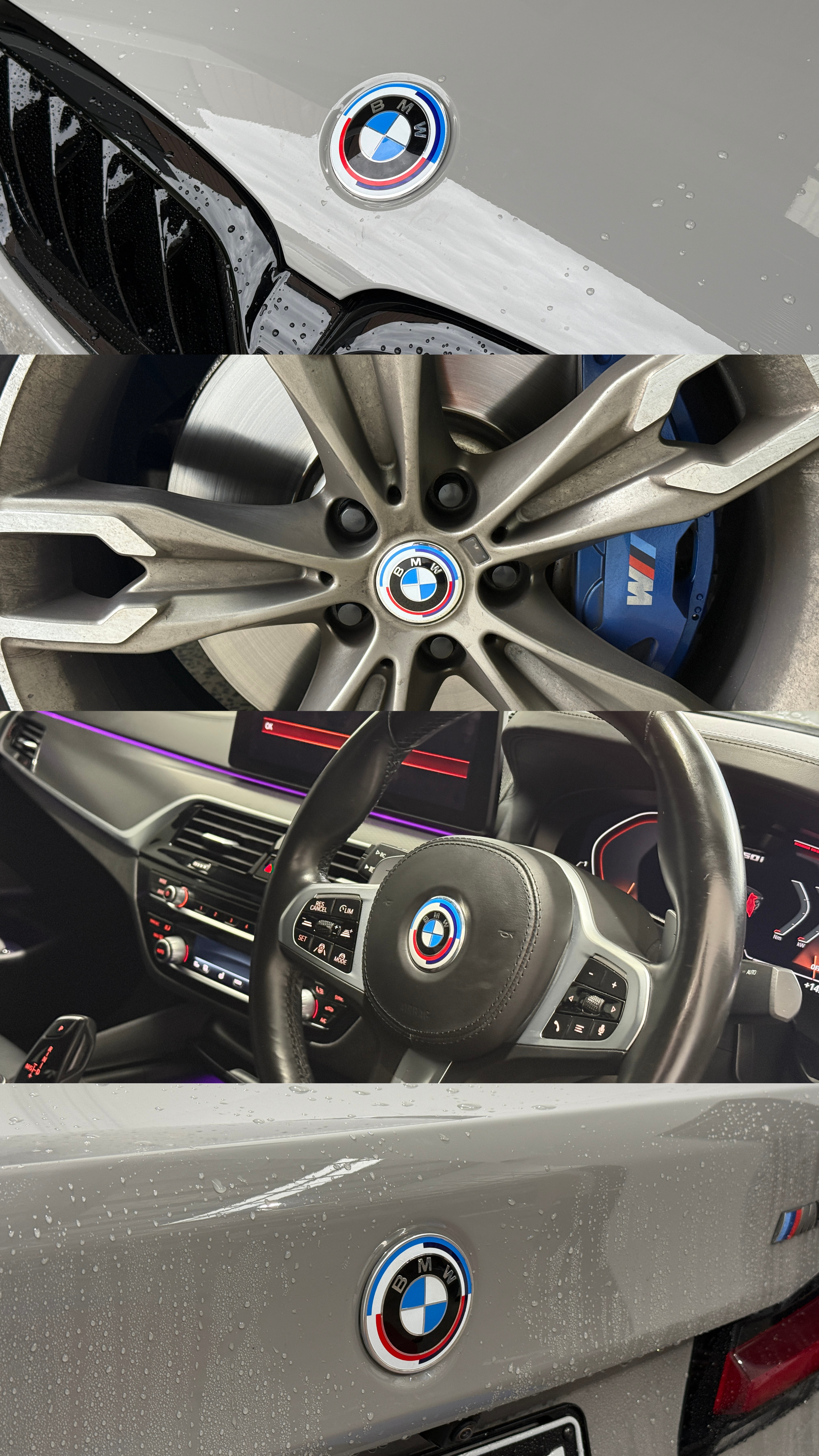 Vero Motorsport BMW M 50 Year Anniversary Emblem Badges