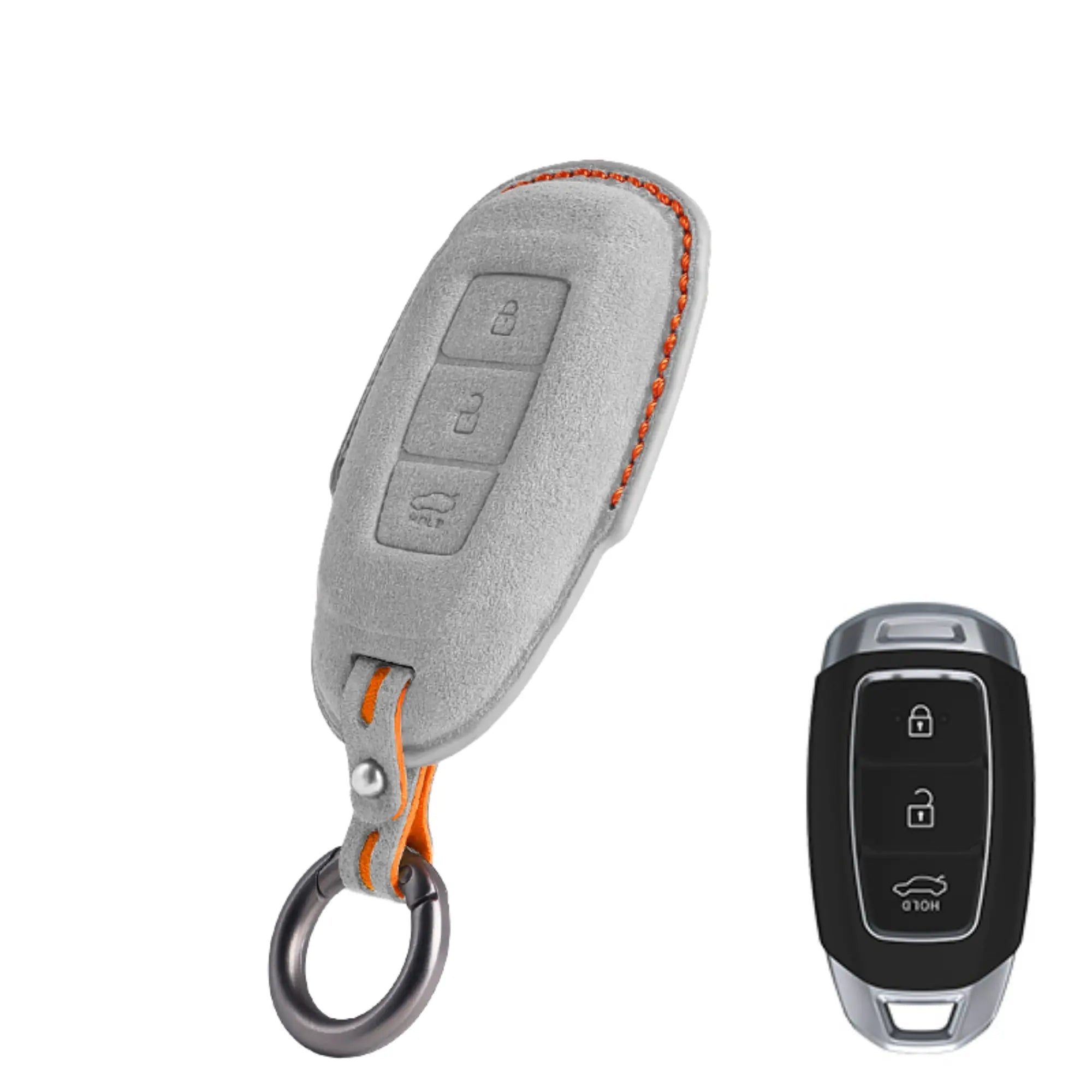 Hyundai Key Cover - Alcantara - Type A