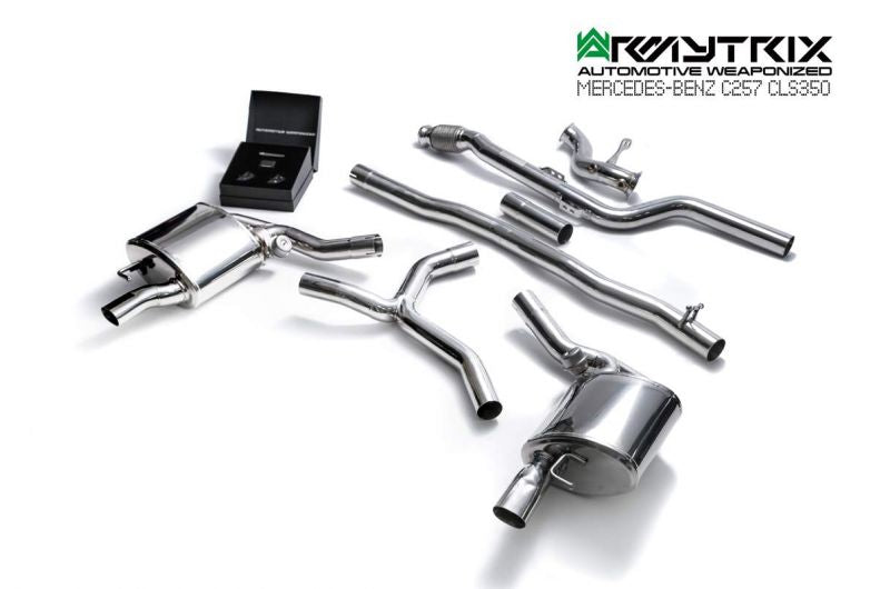 Armytrix Stainless Steel Valvetronic Cat Back Exhaust System Mercedes E350 W213 18+/CLS350 C257 18+