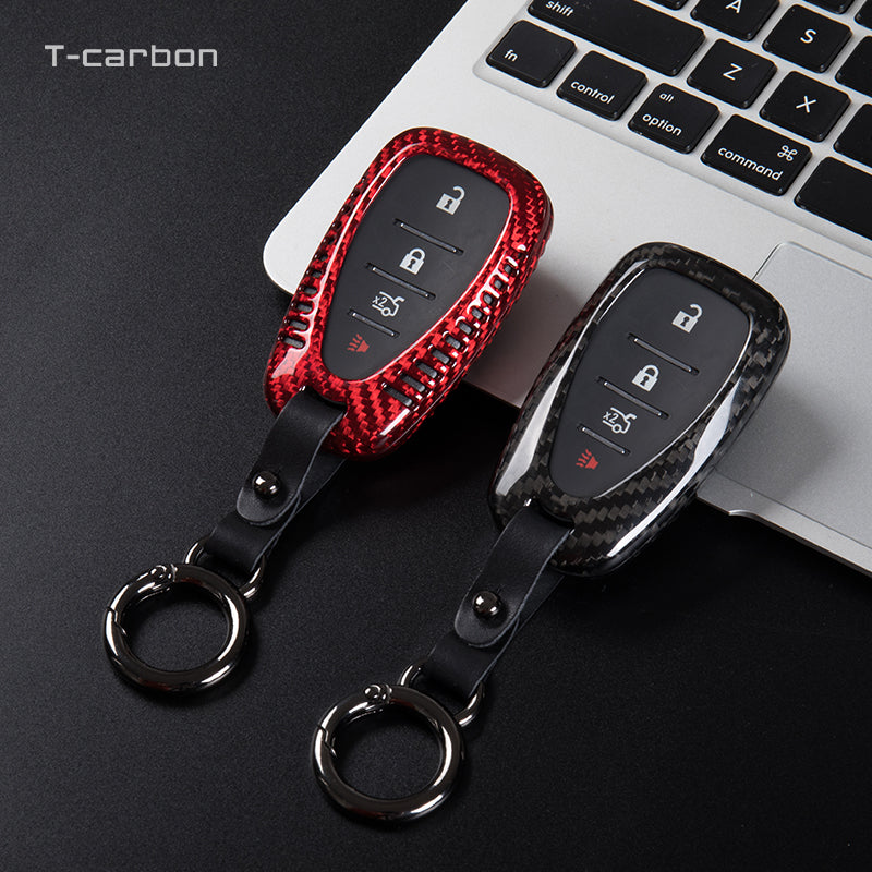 Chevrolet Carbon Fiber Key Cover – Camaro / Malibu / Traverse