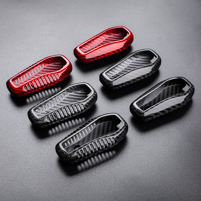 BYD Carbon Fiber Key Cover – Atto 3 / Dolphin / Han