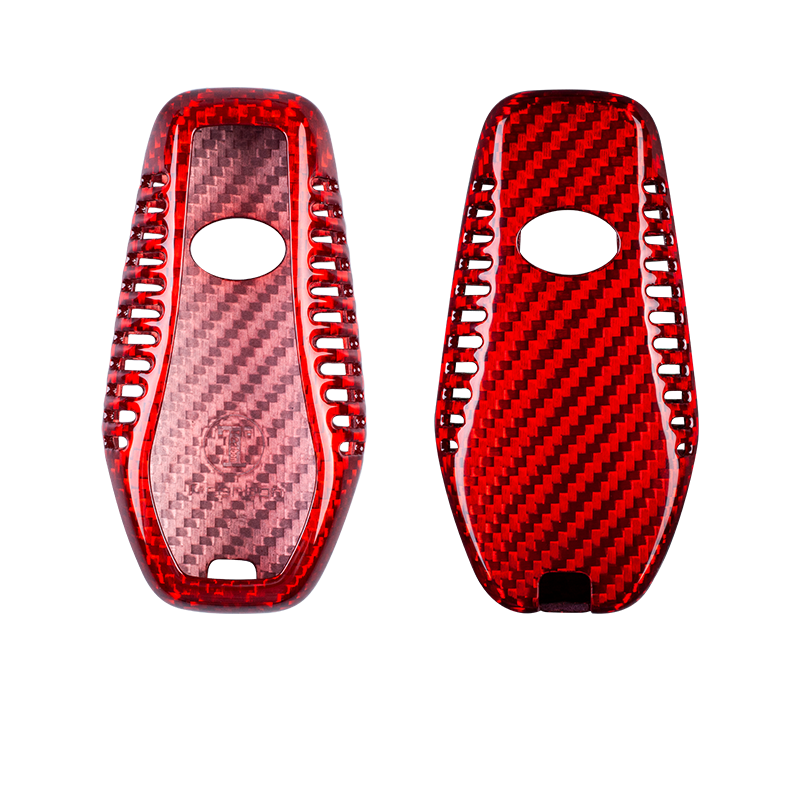 BYD Carbon Fiber Key Cover – Atto 3 / Dolphin / Han