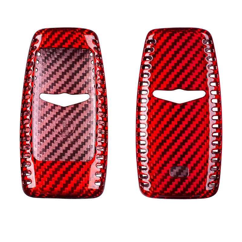 Genesis Carbon Fiber Key Cover – GV70 / GV80 / GV90