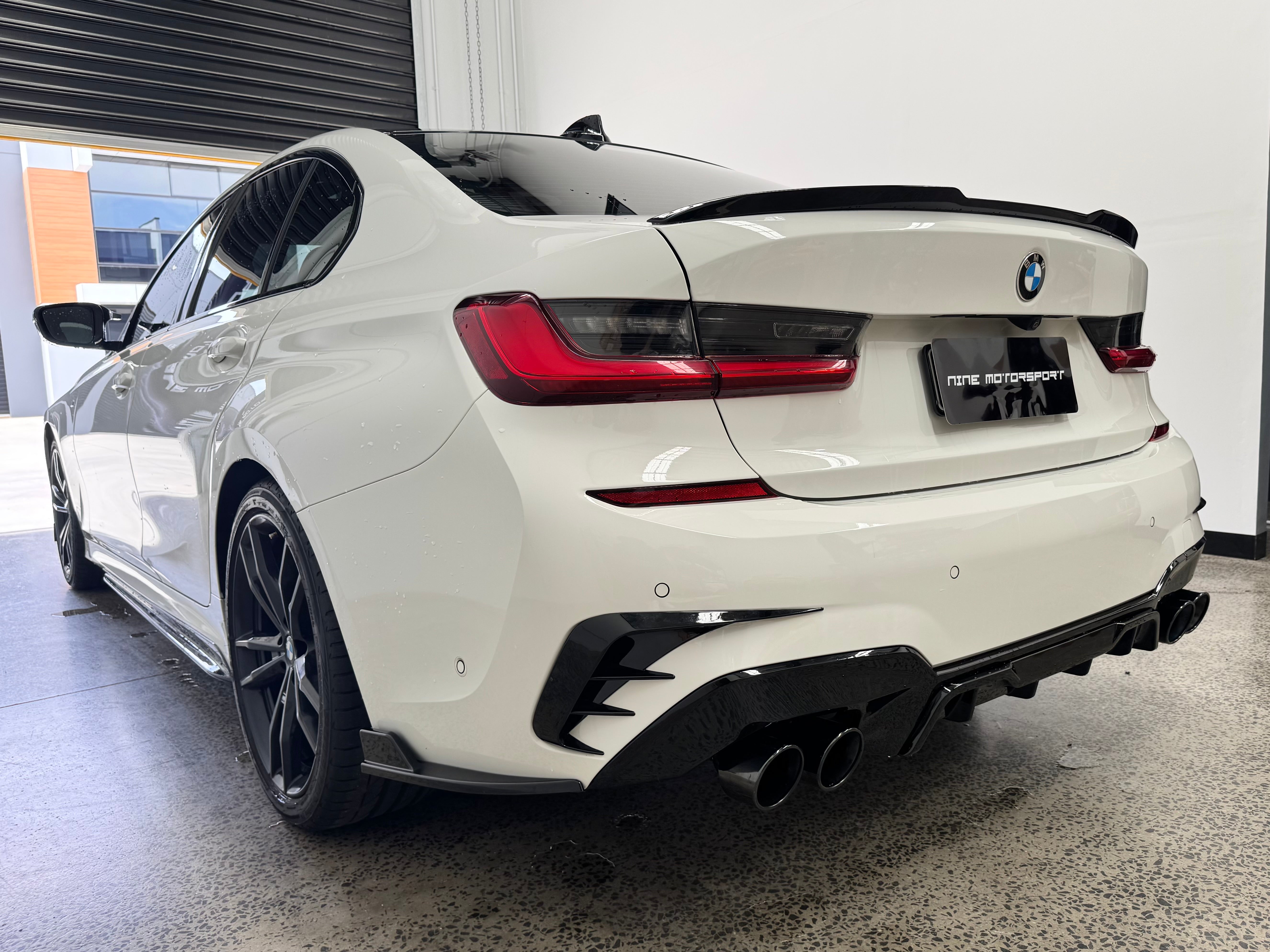 BMW 3 Series G20 Rear Diffuser V2 - Dual Exit (19-22)