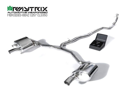 Armytrix Stainless Steel Valvetronic Cat Back Exhaust System Mercedes E350 W213 18+/CLS350 C257 18+