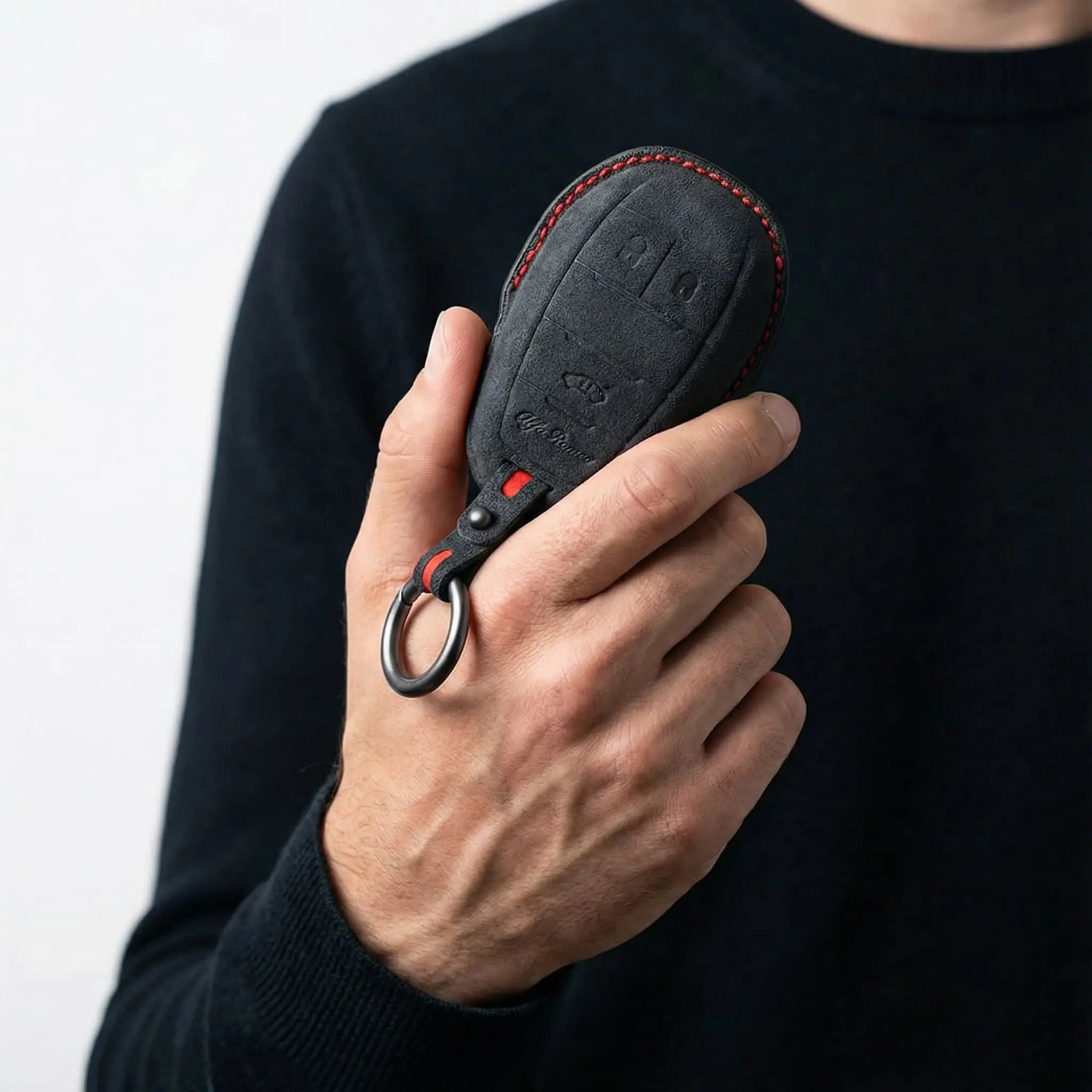 Alfa Romeo Key Cover - Alcantara - Type A
