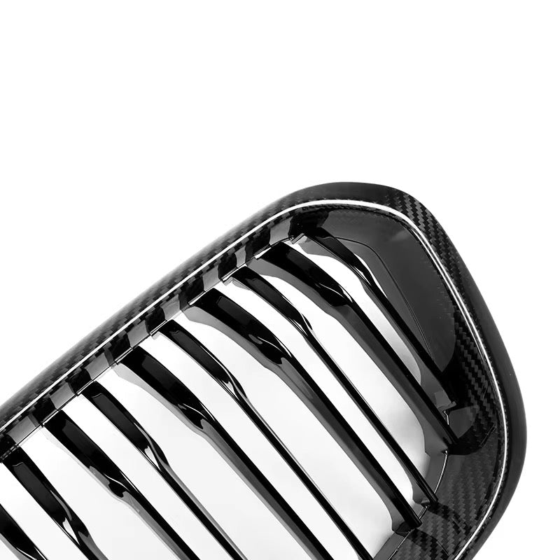 BMW 1 Series F20 | F21 (15-19) Dual Slat Front Grille Dry Carbon Fibre