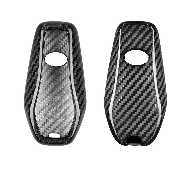 BYD Carbon Fiber Key Cover – Atto 3 / Dolphin / Han