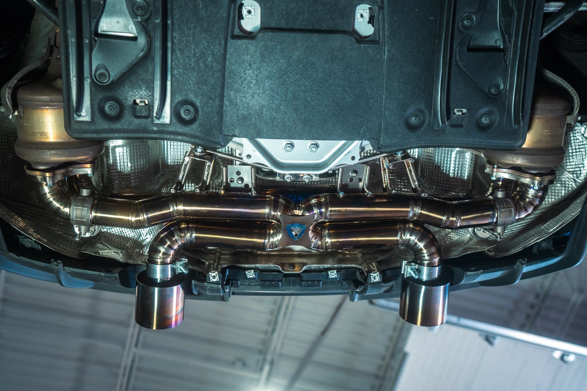 Valvetronic Valved Sport Exhaust System for Porsche 718 GT4RS/Spyder RS