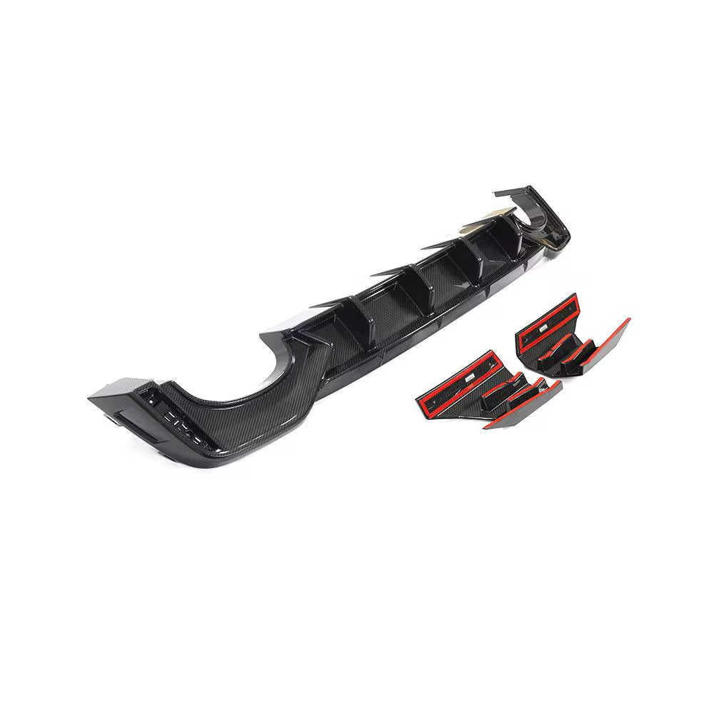 Audi RS6 (C8) Dry Carbon Fibre Rear Diffuser