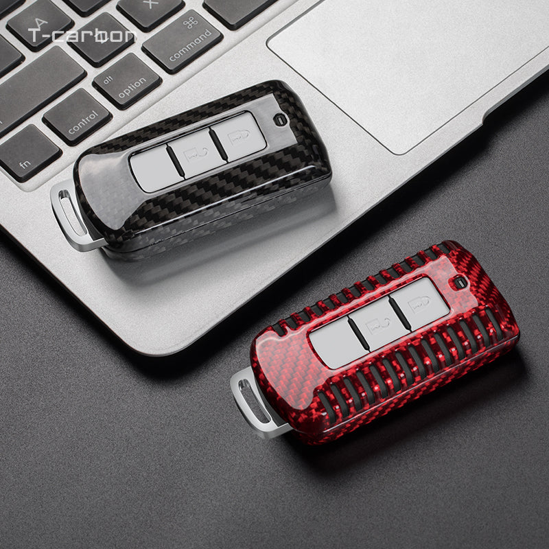 Mitsubishi Carbon Fiber Key Cover – Lancer/EX / Evo V / Outlander