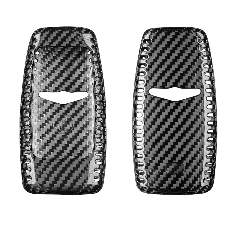 Genesis Carbon Fiber Key Cover – GV70 / GV80 / GV90