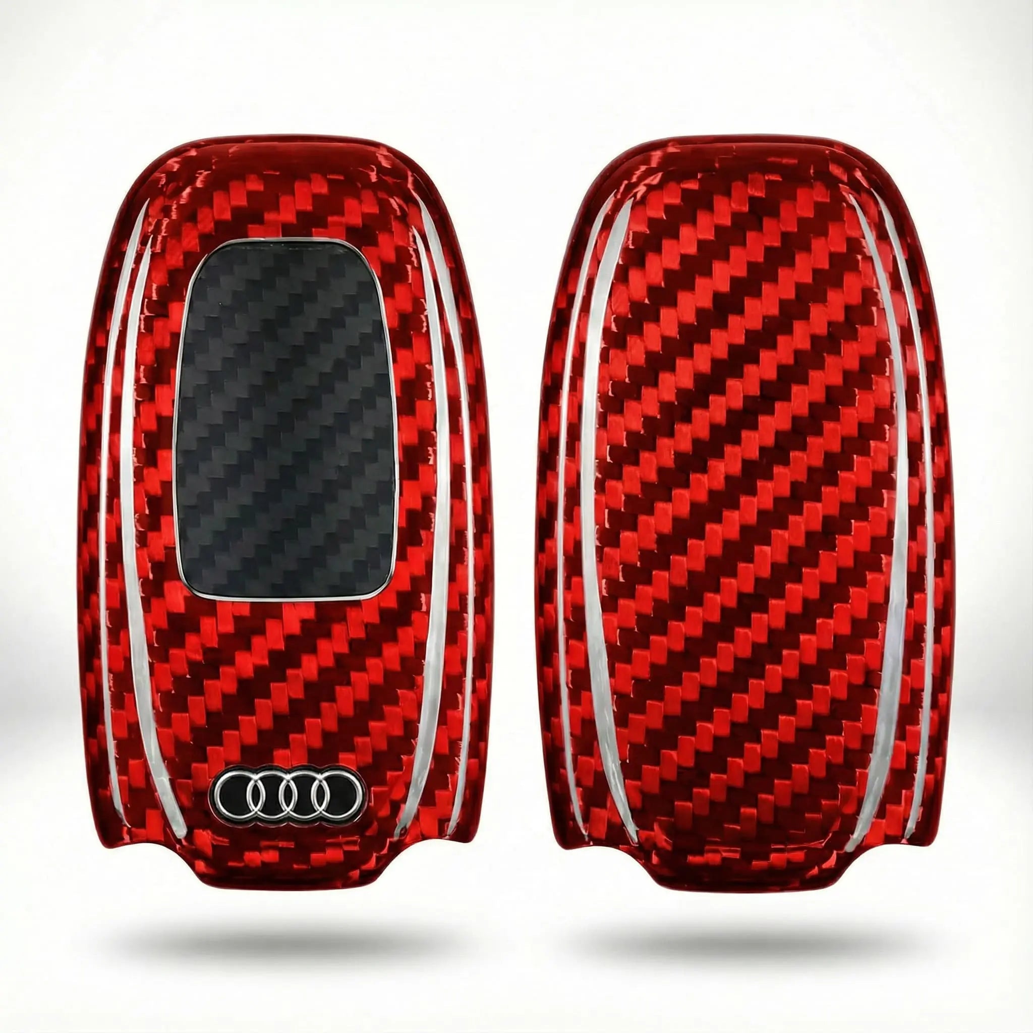 Audi Key Cover – Carbon Fiber - Style A