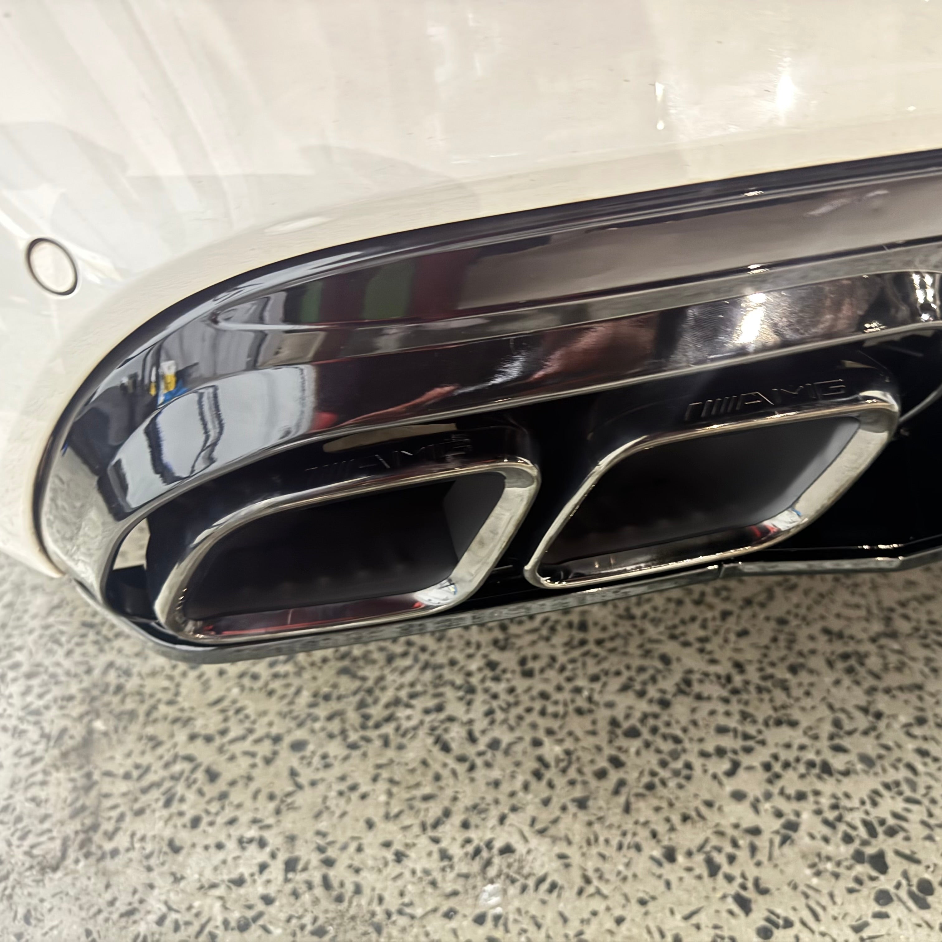 AMG C63s Style Rear Diffuser for W205 | C205 C Class (2019-2021)