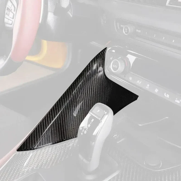 A90 Toyota Supra Carbon Fibre Console Inner Trim