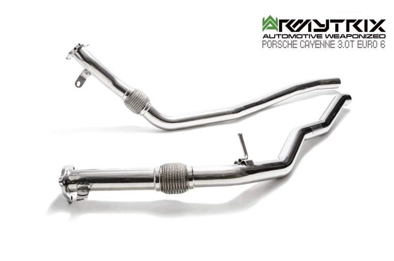 Armytrix Stainless Steel Valvetronic Cat Back Exhaust System Porsche Cayenne E3 3.0T 23+ (Facelift OPF)