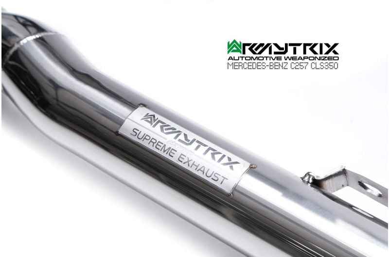 Armytrix Stainless Steel Valvetronic Cat Back Exhaust System Mercedes E350 W213 18+/CLS350 C257 18+