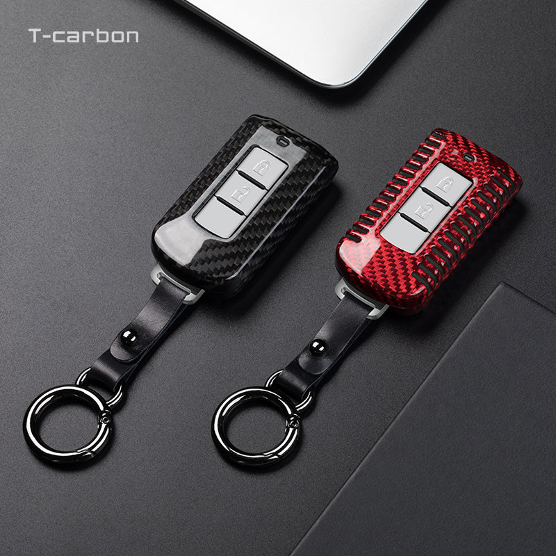 Mitsubishi Carbon Fiber Key Cover – Lancer/EX / Evo V / Outlander